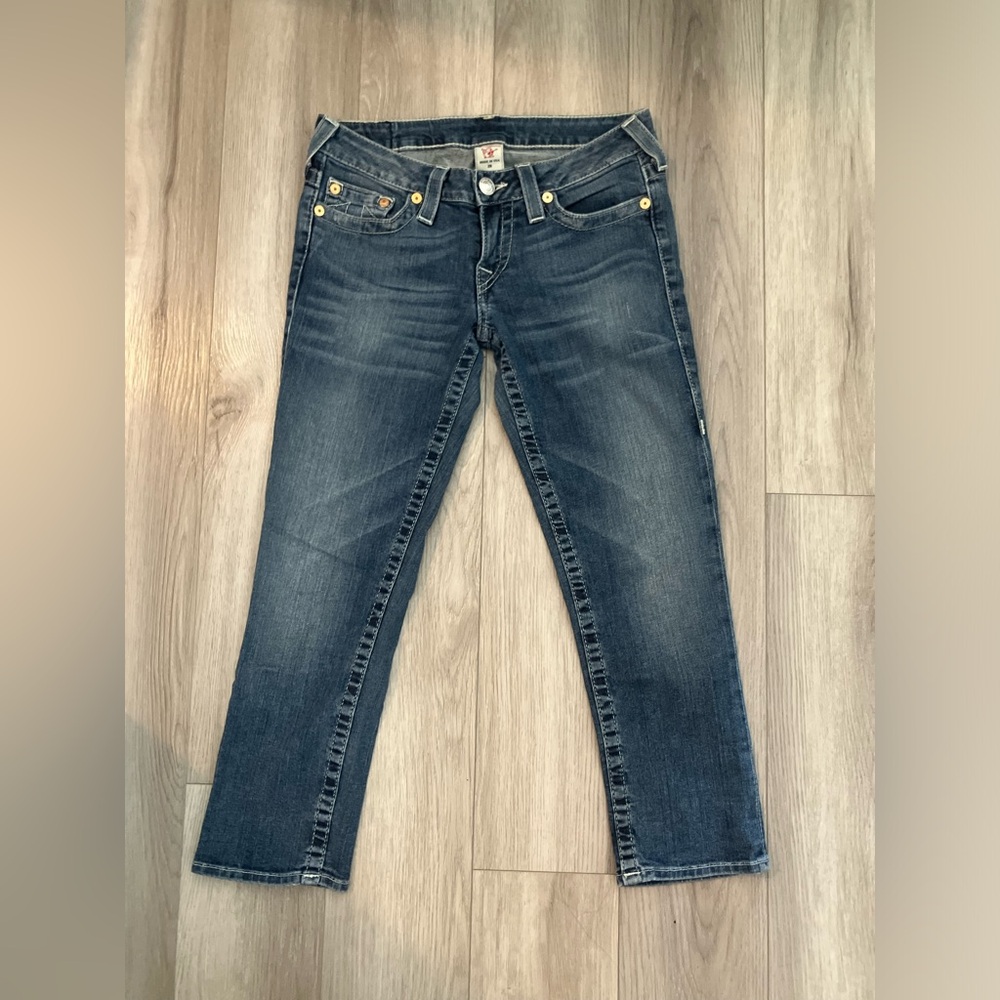 True Religion Capri Jeans Premium Denim